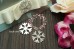 Bling Snowflake S-C, Flat Back, Pack of 5 ( 2.8 cm)